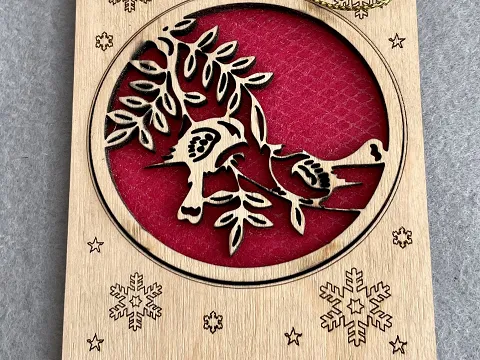 Підвіска з фанери