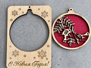 Підвіска з фанери