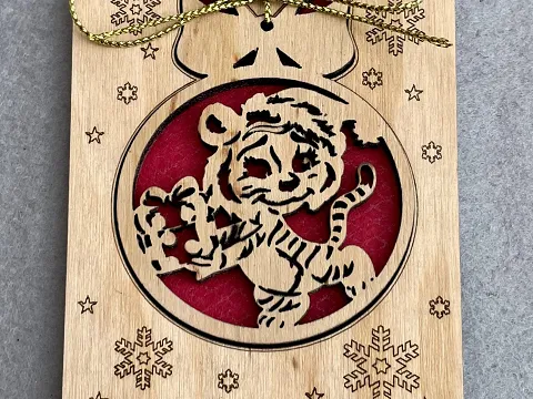 Підвіска з фанери