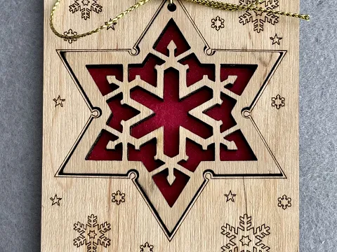 Підвіска з фанери