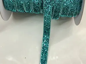 Стрічка велюрова люрекс