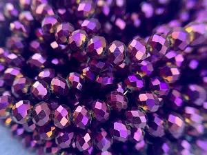 Кришталь Сфера (Рондель) - 6мм-10ниток