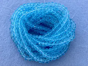 Кришталь Сфера (Рондель) - 6мм-10ниток