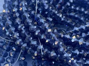 Кришталь Сфера (Рондель) - 6мм-10ниток