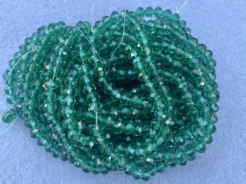 Кришталь Сфера (Рондель) - 6мм-10ниток