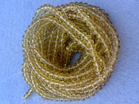 Кришталь Сфера (Рондель) - 6мм-10ниток