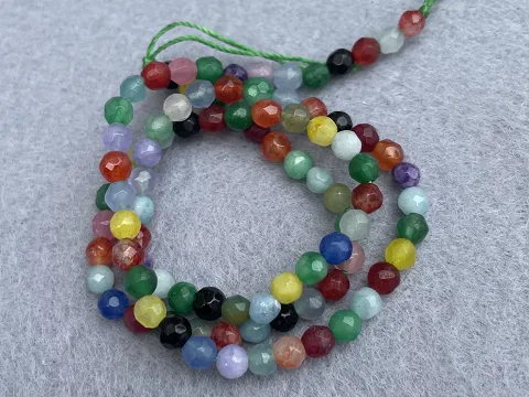 Агат гранований -4мм