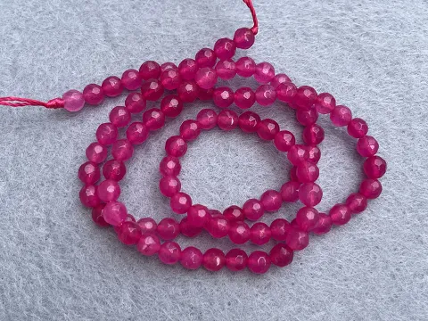 Агат гранований -4мм