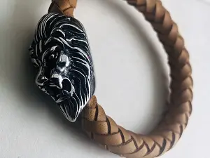 Браслет з шкіри