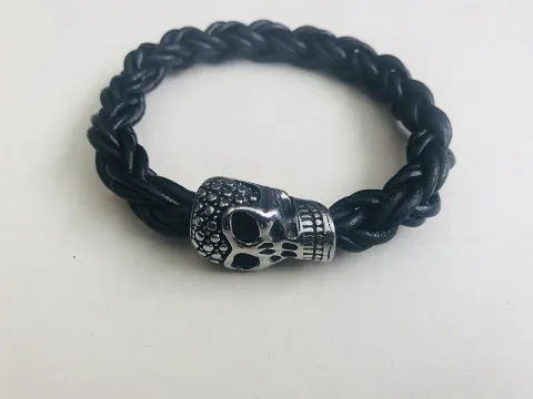 Браслет з шкіри