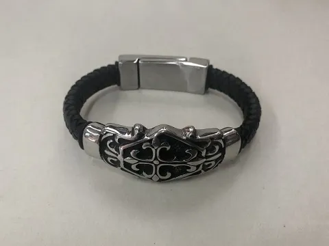 Браслет з шкіри