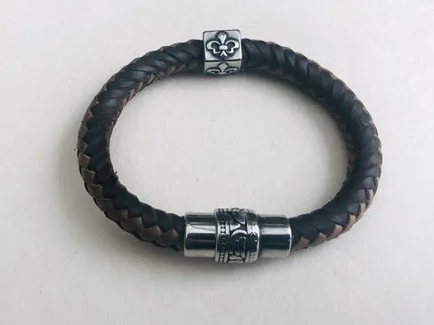 Браслет з шкіри