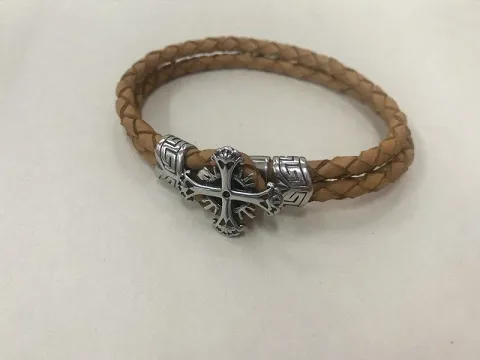 Браслет з шкіри