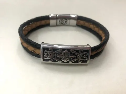 Браслет з шкіри