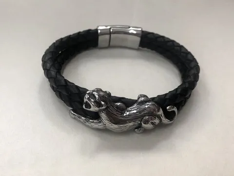 Браслет з шкіри