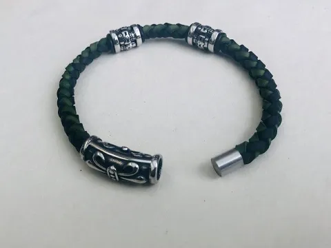 Браслет з шкіри