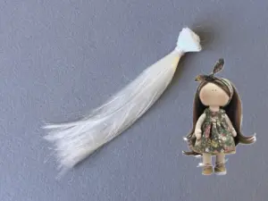 Волосся (Треси) для ляльок - Прямі -довжина - 20 см  (№1)