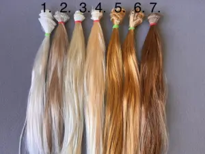 Волосся (Треси) для ляльок - Прямі -довжина - 30 см  (№4)