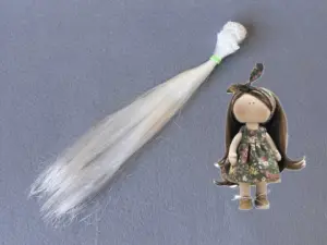 Волосся (Треси) для ляльок - Прямі -довжина - 30 см  (№1)