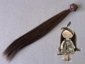 Волосся (Треси) для ляльок - Прямі -довжина - 30 см  (№10)