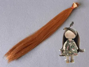 Волосся (Треси) для ляльок - Прямі -довжина - 30 см  (№8)