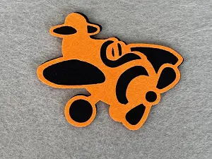 Аплікація з фетру <Вертоліт>