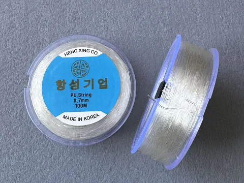 Силіконова (еластична) нитка резинка - 0.7 мм