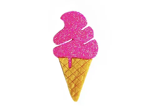 Аплікація з фетру і Фома <Морозиво>