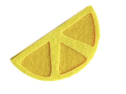 Аплікація з фетру  <Апельсин>