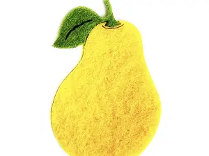 Аплікація з фетру  <Груша>