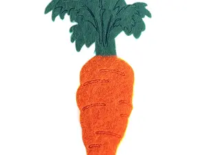 Аплікація з фетру <Морква>