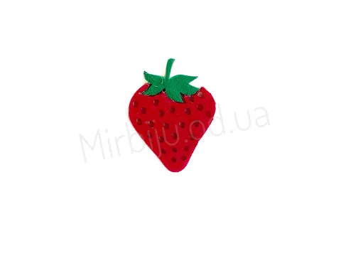 Аплікація з фетру <Полуниця>