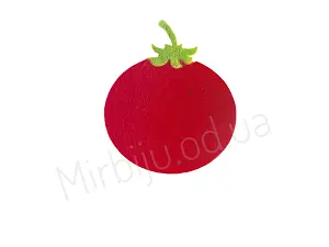 Аплікація з фетру <Помідор>