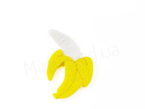 Аплікація з фетру <Банан>