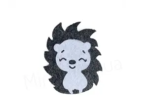 Аплікація з фетру <Їжачок>