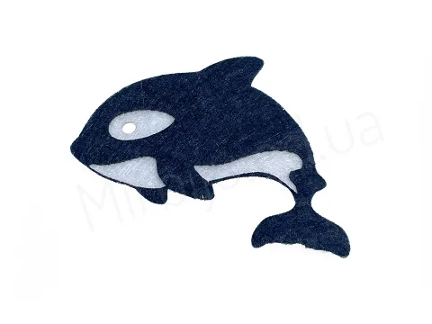Аплікація з фетру <Косатка>
