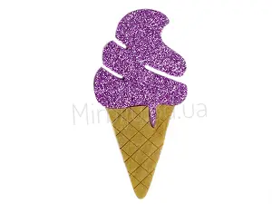 Аплікація з фетру і Фома <Морозиво>