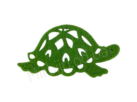 Аплікація з фетру <Черепаха>