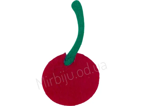 Аплікація з фетру <Вишня>