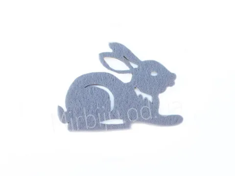 Аплікація з фетру <Заєць>