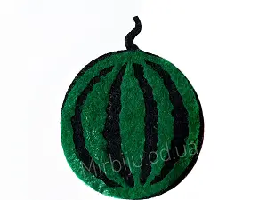 Аплікація з фетру <Кавун>