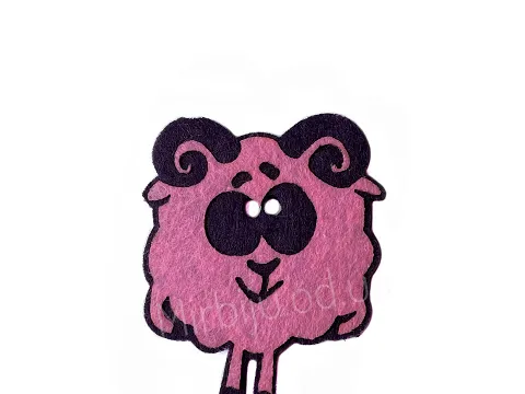 Аплікація з фетру <Бараш>