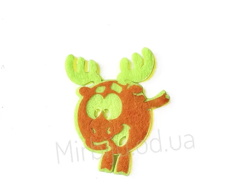 Аплікація з фетру <Лосяш>