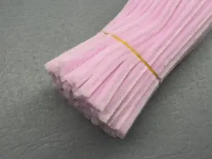 Синельний дріт 1 уп (90 шт) - Світло рожевий