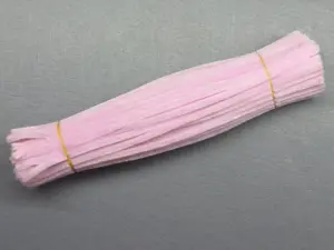 Синельний дріт 1 уп (90 шт) - Світло рожевий