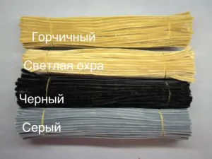 Синельний дріт 1 уп (90 шт) - Світла Охра