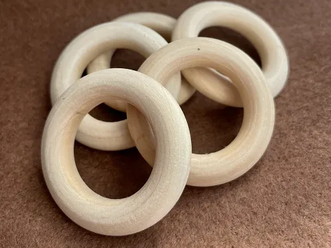 Кільця дерев'яні-5см