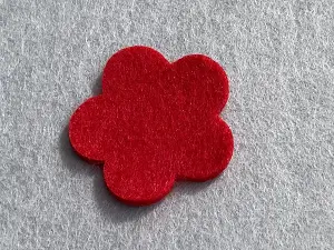 Аплікація з фетру <Квітка>