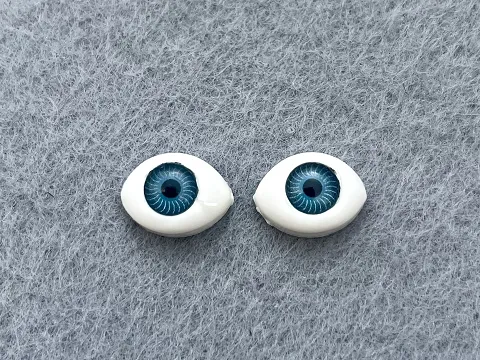 Очі овальні "Живі" - 8*11мм