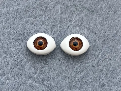 Очі овальні "Живі" - 8*11мм